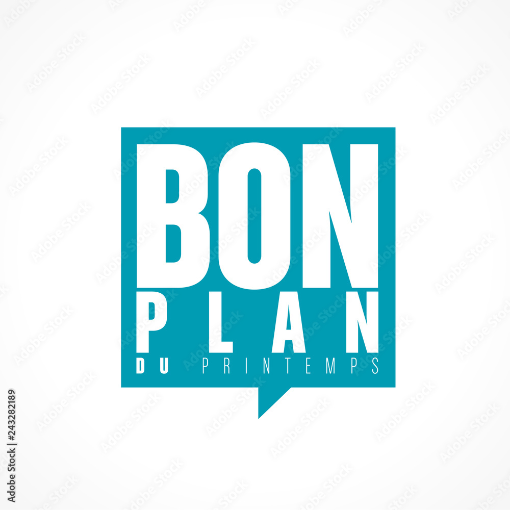 bon plan de printemps