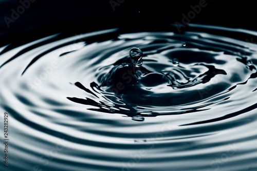 Water background / Water is a transparent, tasteless, odorless, and nearly colorless chemical substance, which is the main constituent of Earth's streams, lakes, and oceans