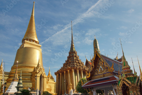 Buddhist temples in Bangkok  Thailand