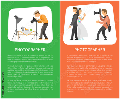 Photographer Profession and Hobby Bright Banners