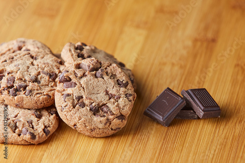 Biscotti con gocce di Cioccolato