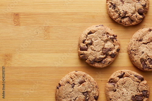 Biscotti con gocce di Cioccolato