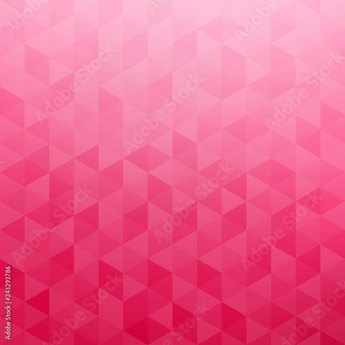 Abstract geometric pattern. Pink triangles background. Vector illustration eps 10