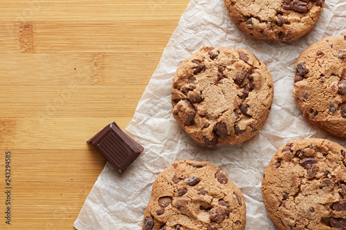Biscotti con gocce di Cioccolato