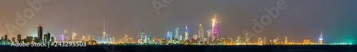 Night skyline of Kuwait City