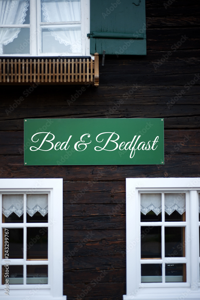 Obraz premium Bed & Breakfast