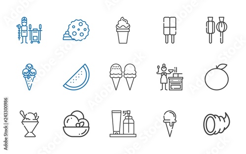 delicious icons set
