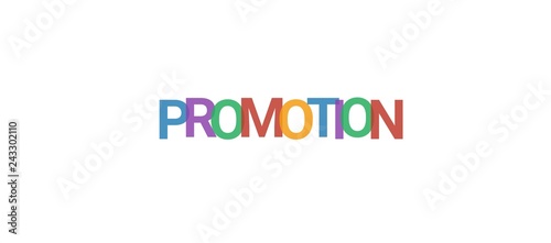 Promotion word concept