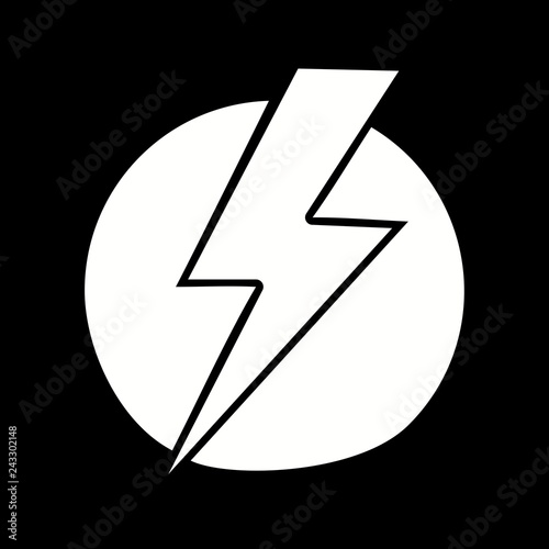 Vector Electric Shock Icon