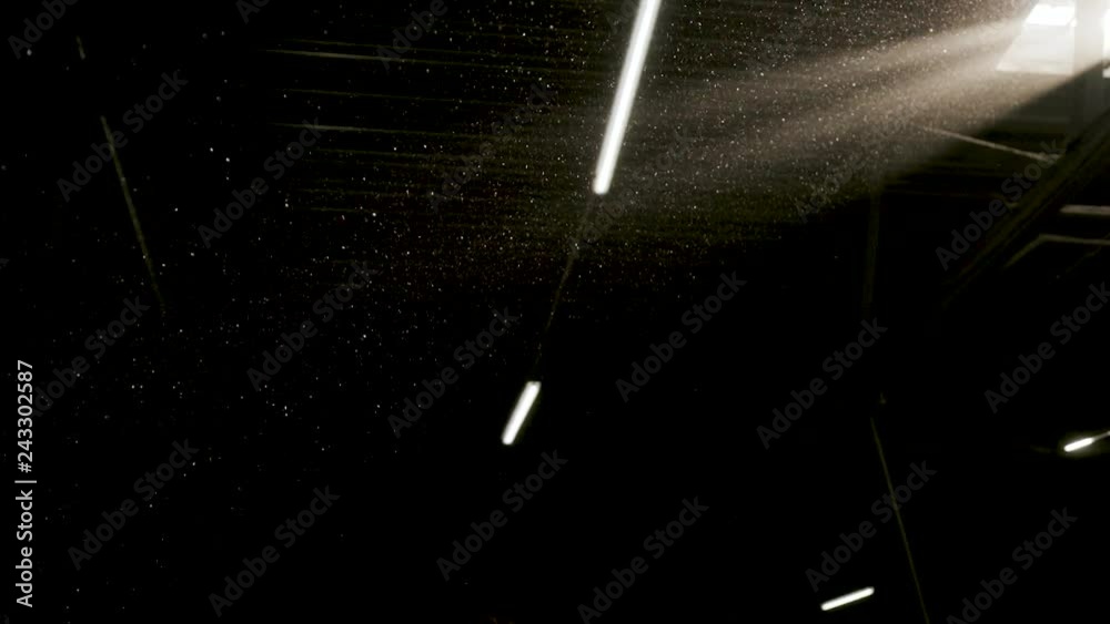 Throwing Toilet Paper Into The Air. Throwing Toilet Paper Into The Air.