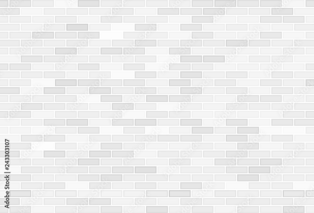 White brick wall background White brick wall background