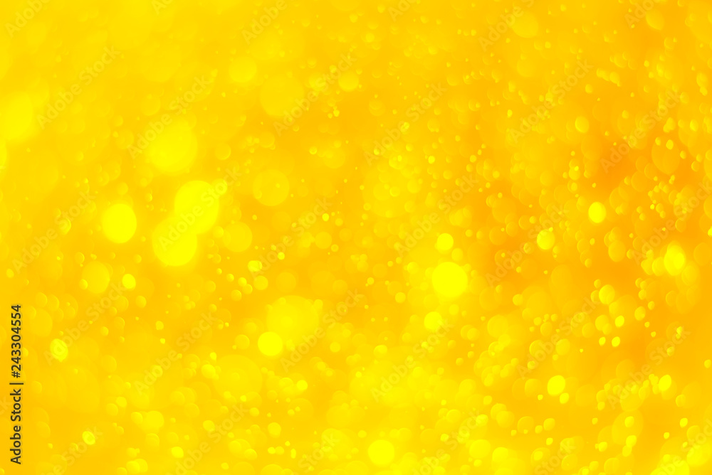 Abstract yellow gradient with bokeh light effect background Abstract yellow gradient with bokeh light effect background