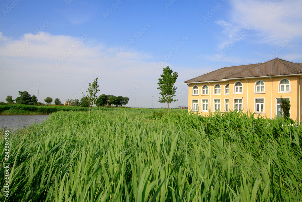 Hebei caofeidian golf villa scenery Hebei caofeidian golf villa scenery