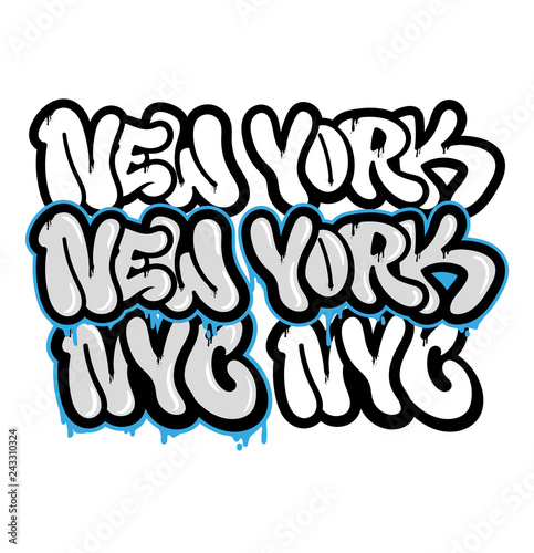 New York graffiti 