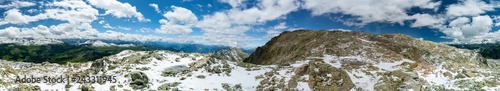 Panorama Natur Landschaft mit Alpen Gebirge