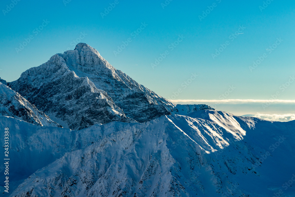 View of the Tatra Mountains from Kasprowy Wierch