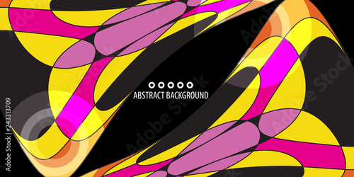Geometric colorful abstract background