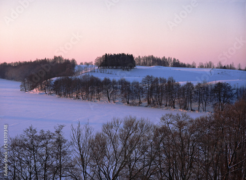 Hancza lake, suwalski landscape park, Poland photo
