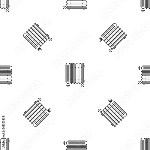 Oil radiator icon. Outline illustration of oil radiator vector icon for web design isolated on white background