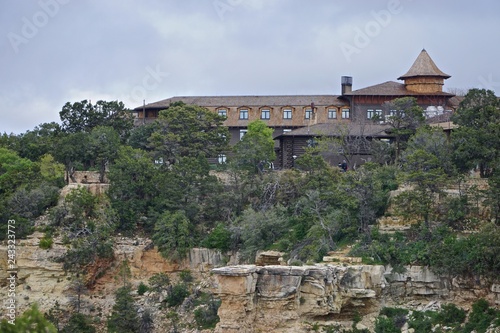 Grand Canyon National Park, AZ, USA : The El Tovar Hotel, on the South Rim of the Canyon. photo