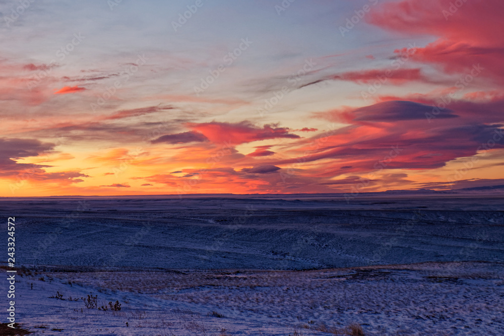 Frozen Sunrise