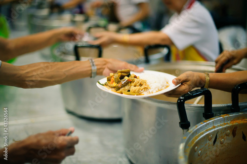 Help serving free food to the poor Needy