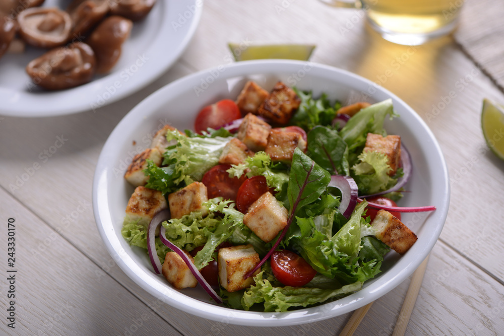 Close up on a salad Close up on a salad