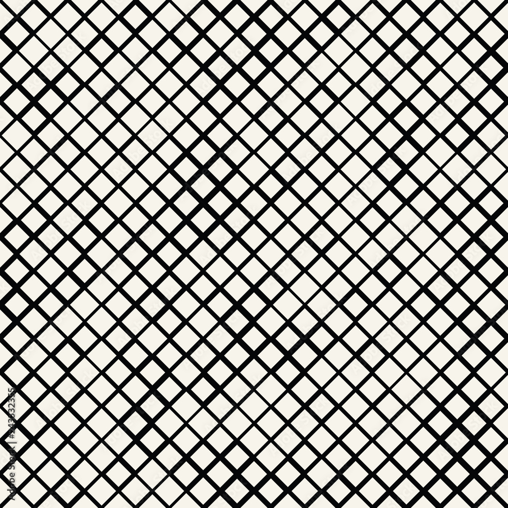 Fototapeta premium square halftone seamless pattern, minimal geometric background print texture