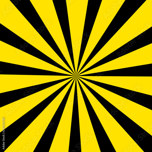 Yellow black circles sunbeam style - concept pattern colorful design structure decoration abstract geometric background illustration fashion look backdrop wallpaper abstract decoration graphic