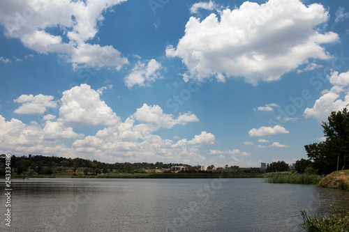 Lake with Clouds