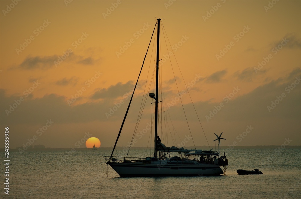 Boat at Sunset