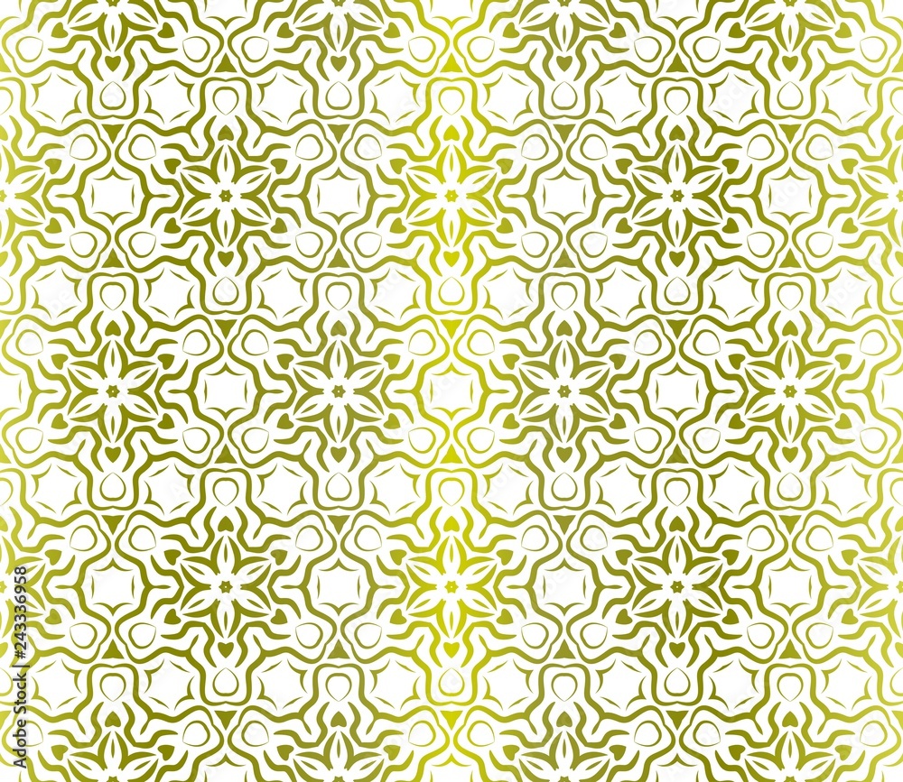 Unique, abstract geometric pattern. Seamless vector illustration. For fantastic design, wallpaper, background, print.
