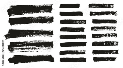 Paint Brush Thin Background & Lines High Detail Abstract Vector Background Mix Set 98