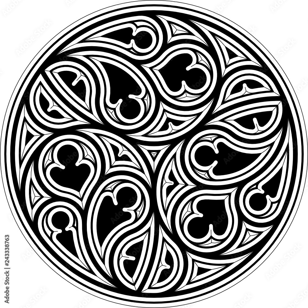 Geometric tracery 79 Geometric tracery 79