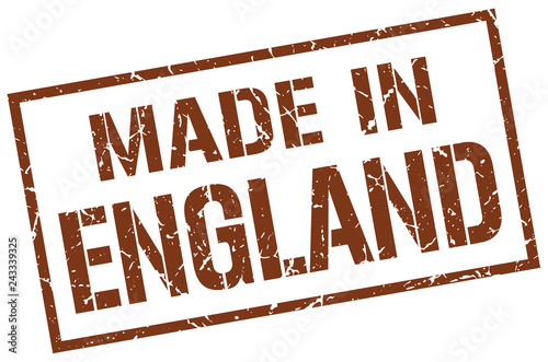made in England stamp