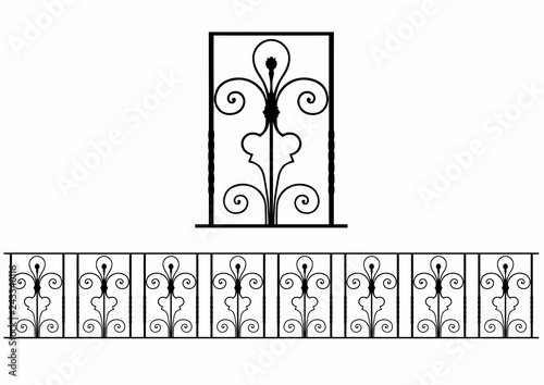 Detail of ironwork