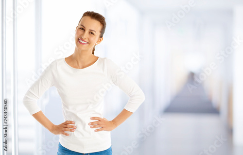 Free Download Confident young woman portrait - GFXLoad