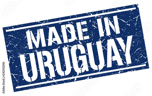 made in Uruguay stamp