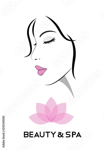 Logo for spa and beauty salon