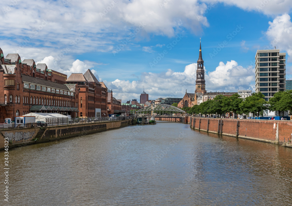 Hamburg, Germany - built between 1883 and 1927, the Hamburg ...