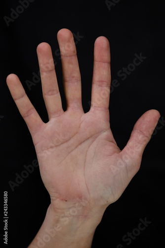 non-verbal comucation hands
