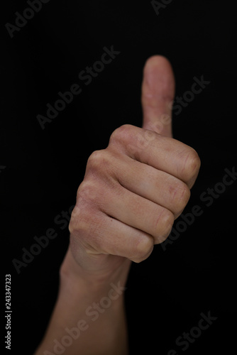 non-verbal comucation hands