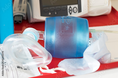 Bag valve mask or ambu bag