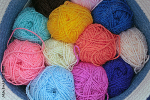 Many Colors of yarn