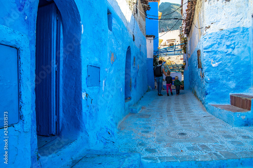 Street views in Chefchaouen, Marocco © justinessy