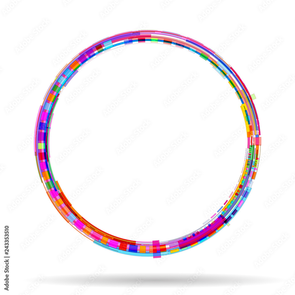 Abstract colored radial 3 D background composed of geometric shapes for logo and text. Abstract colored radial 3 D background composed of geometric shapes for logo and text.
