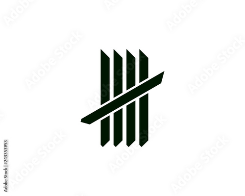 Tally marks logo