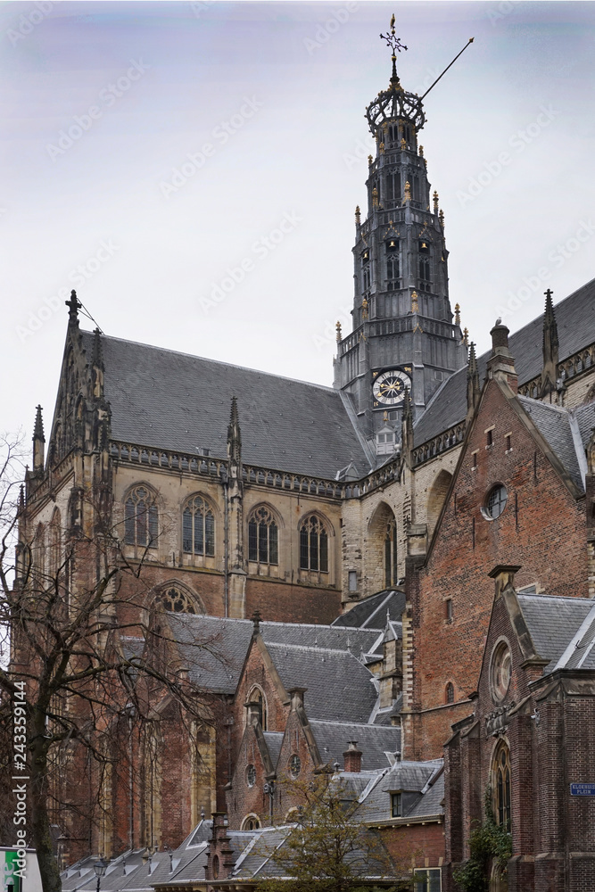 Ghent, Belgium, the Netherlands, January 13, 2019: Saint Bavo's Cathedral
Editorial Illustration
