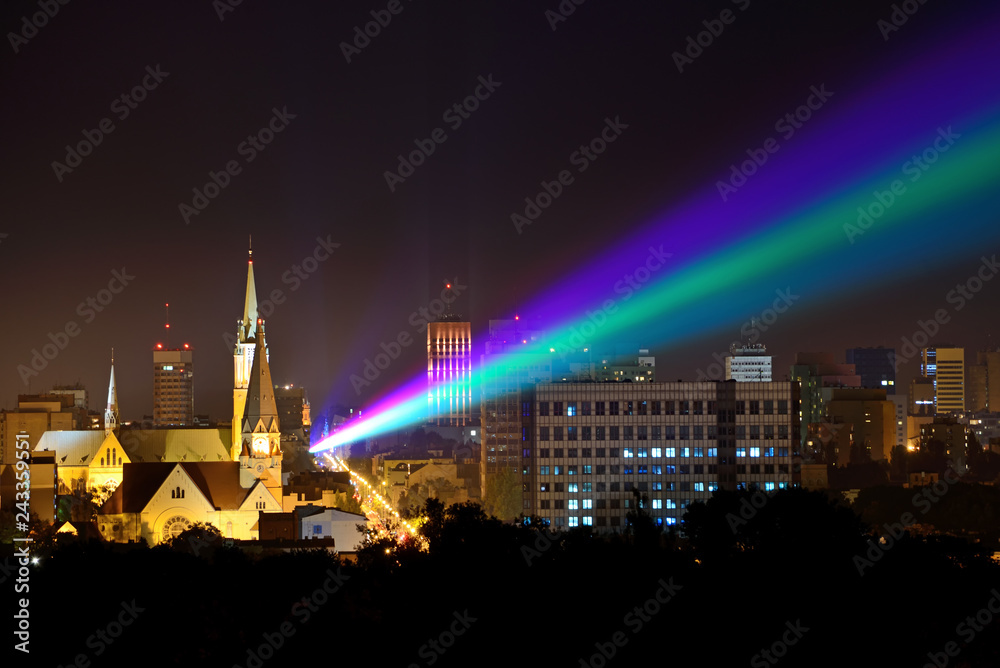 Fototapeta premium The city of Lodz, Poland 