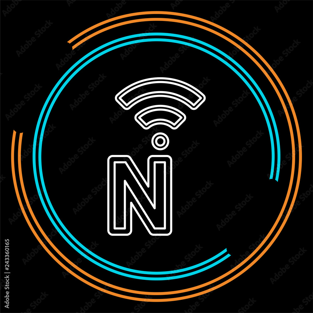 vector network icon - networking concept vector network icon - networking concept